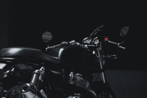 Black Motorbike